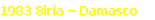 1983 Siria – Damasco